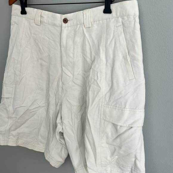 Joseph & Feiss Men’s Resort Tencel Cotton Blend Cargo Shorts 38 Waist - Picture 3 of 9